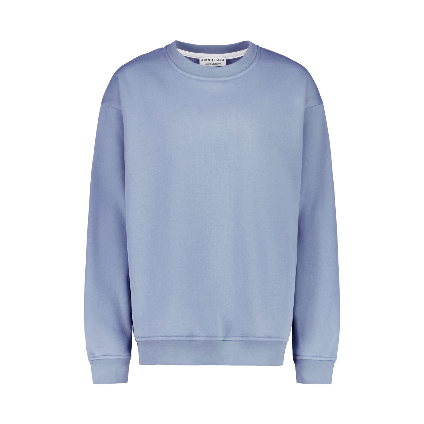 Unisex Relaxed Crew Neck Sweater Powder Blue