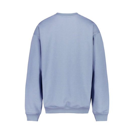 Unisex Relaxed Crew Neck Sweater Powder Blue
