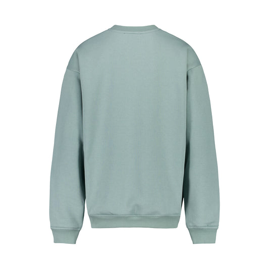 Unisex Relaxed Crew Neck Sweater Sage
